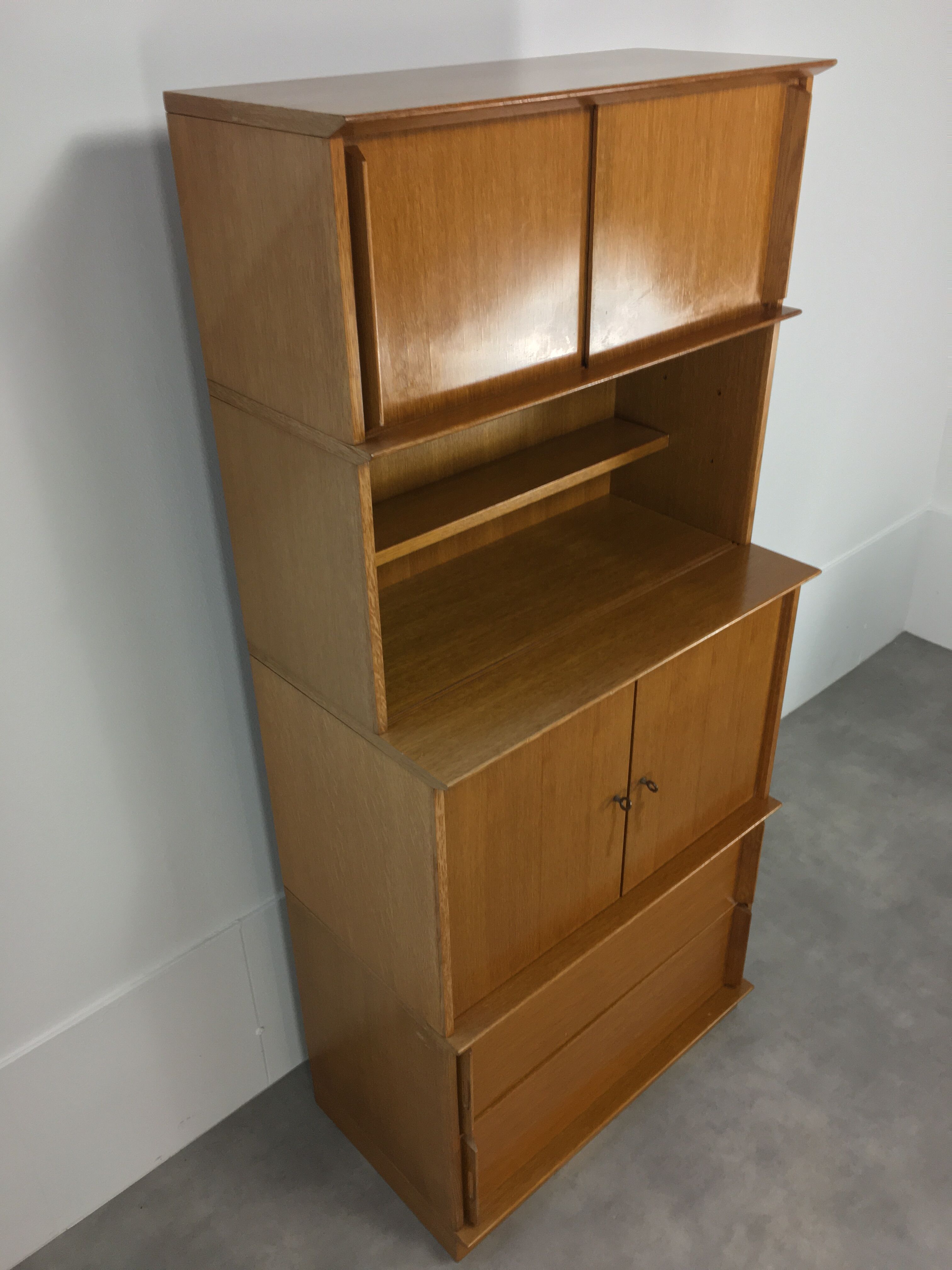 Oscar bookcase and storage 1960, Didier Rozaffy
