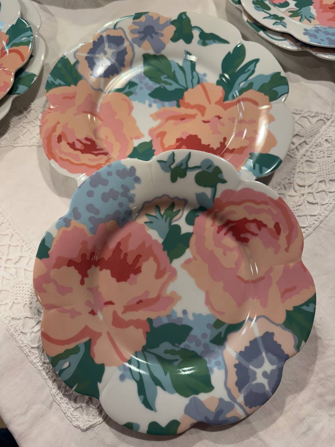 Victoria porcelain service Geneviève Lethu