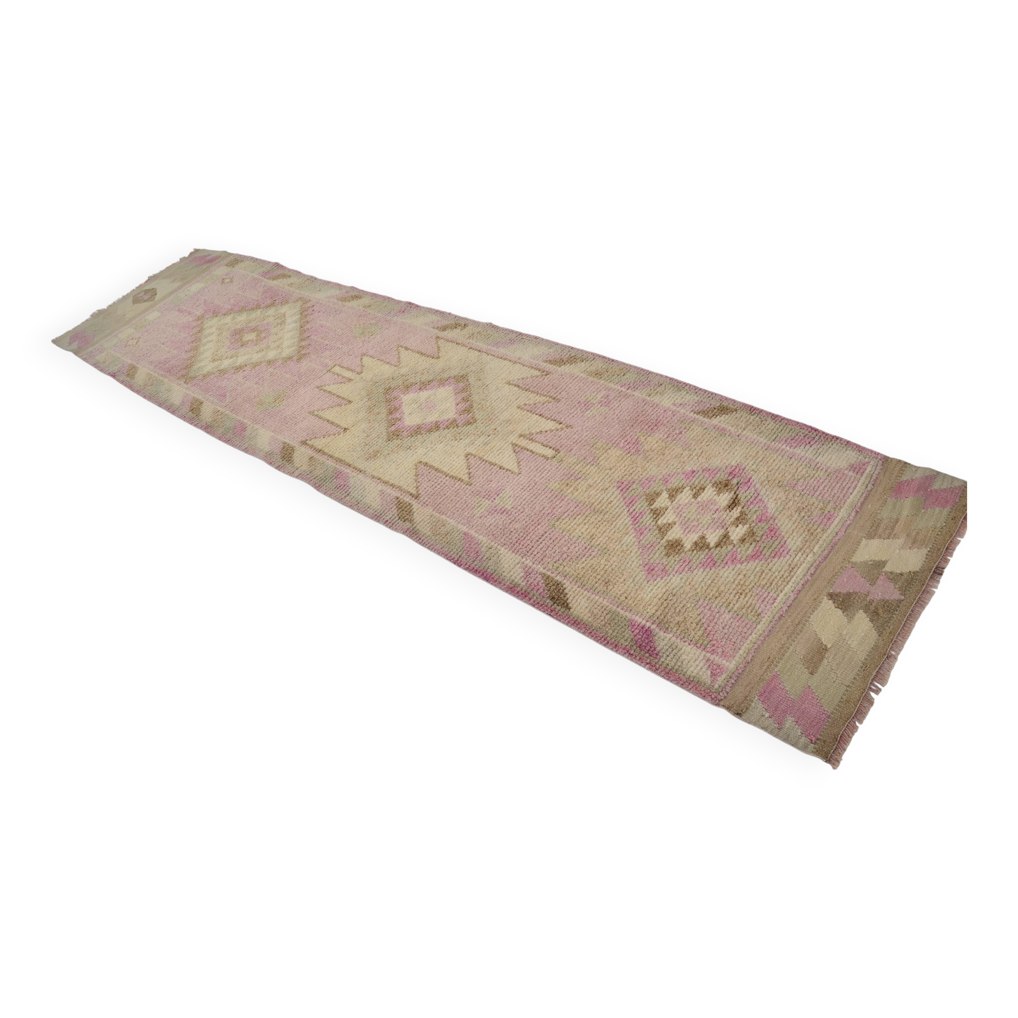 Oushak Vintage Runner Rug sku 2201