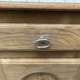 Solid Oak Sideboard Mid 20th Century