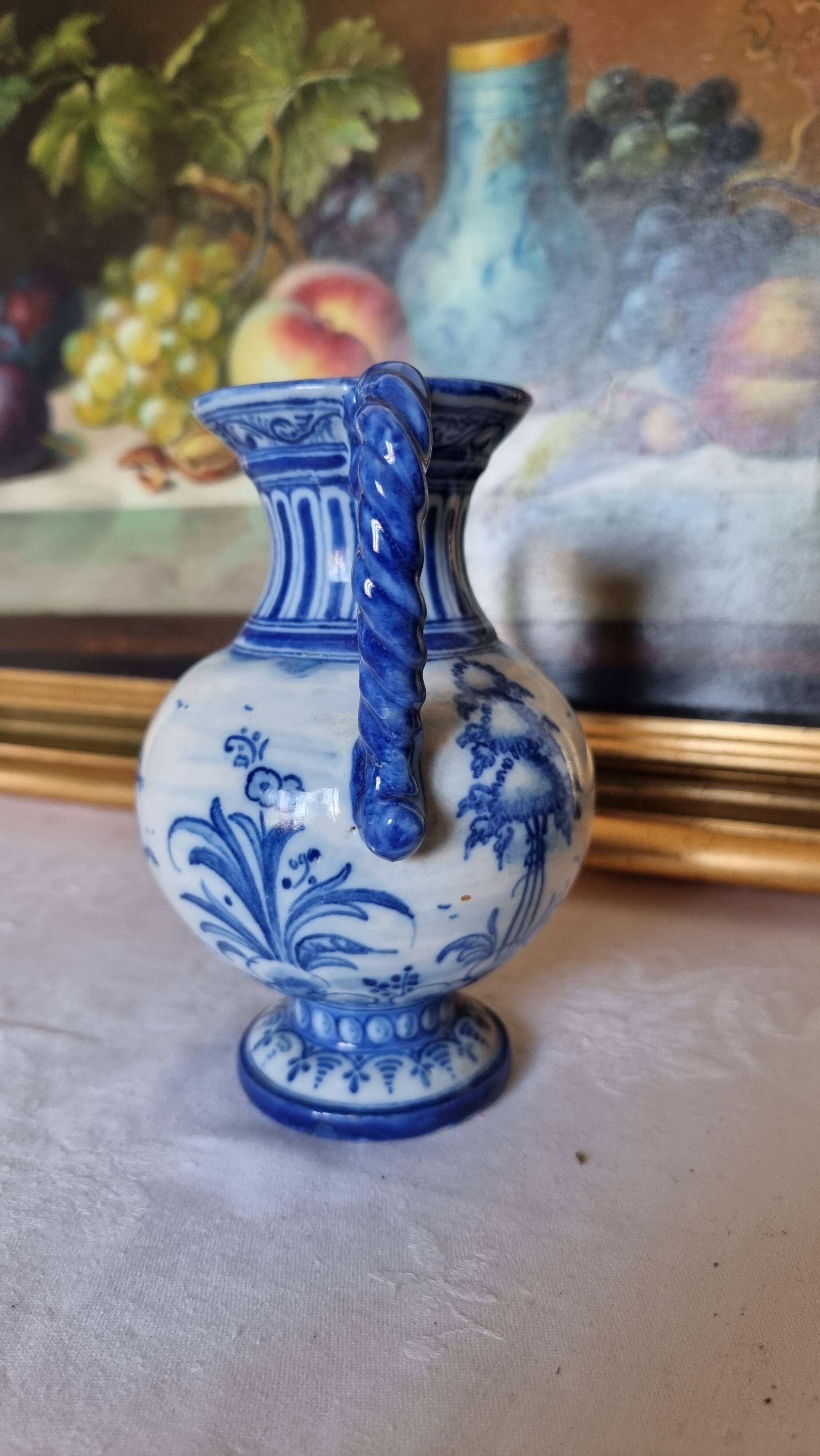 Ceramic pitcher from the Spanish manufacture Talavera de la Reina.