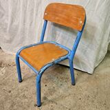 Child chair. Kindergarten chair. School chair. 1960.
