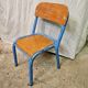 Child chair. Kindergarten chair. School chair. 1960.