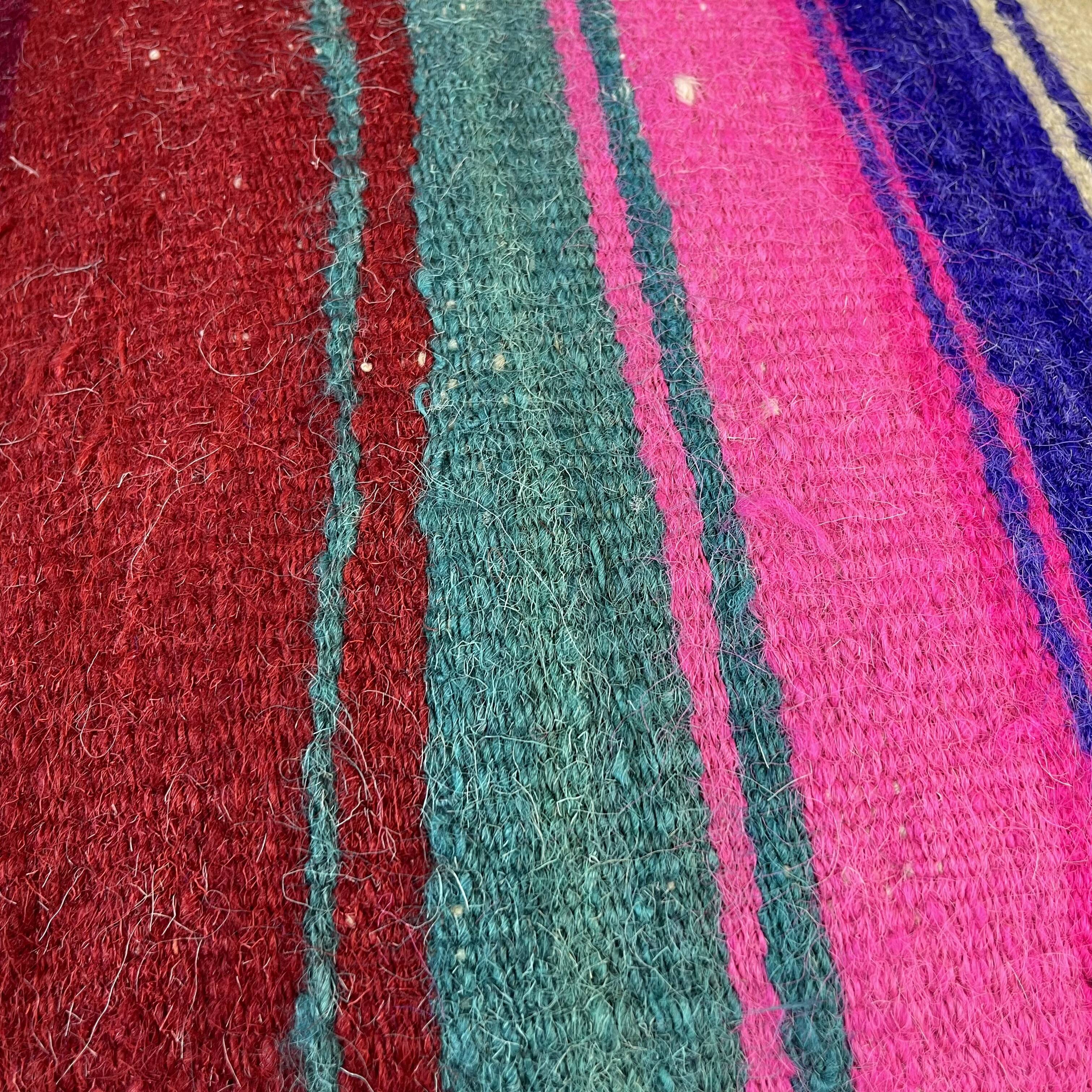 Vintage turkish kilim cushion cover , 40 x 40 cm