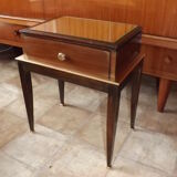 1940 Art Deco Mahogany Nightstand