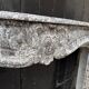 Regency fireplace in grey marble, Sainte-Anne, 18th century