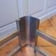 Stainless steel coffee table 1970
