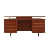 Teak desk, Danish design, 1970s, manufactured in Denmark