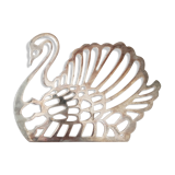 Swan flat table mat