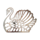Swan flat table mat