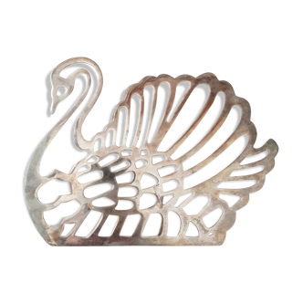 Swan flat table mat
