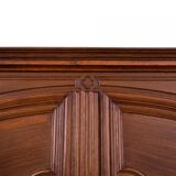 Double-leaf wardrobe, France, circa 1820. After renovation