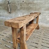 Workbench oak side table 19th century