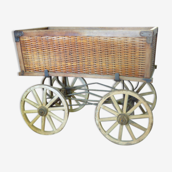 Vintage grocery trolley made in Alsace