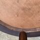 Art Nouveau office armchair, Austrian, in curved wood, signed Fischel
