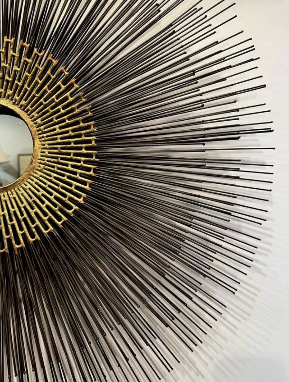 Sunburst Mirror W. Friedle Circa 1970