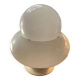 Opaline and chrome lamp from the 60s