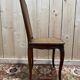 Suite de 6 chaises de style Louis XV en cannage