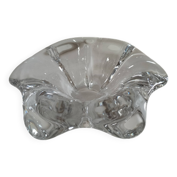 Coupe cristal val saint lambert signée