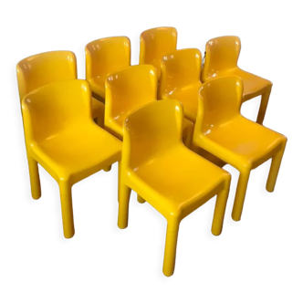 4875 chairs by Carlo Bartoli for Kartell
