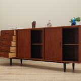 Teak sideboard, Danish design, 1970s, production: Denmark