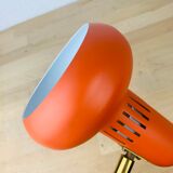 Spot lamp orange clamp 70s space age