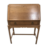 Bureau de pente en chêne 1950