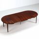 Gunni Omann large dining table in rosewood Omann Jun Denmark 1960