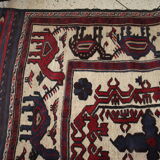 Ancien tapis d'orient. 280 x 178 cm.