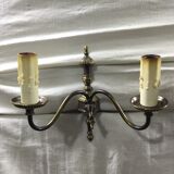 Dutch style applique pair 2 lights