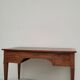 Louis XVI style flat desk in 19th century mahogany
