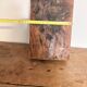 Tableau, panneau en bois sculpté vintage figurant une divinité, Inde