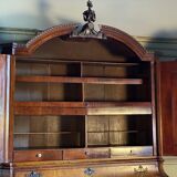 Deux corps en acajou blond de Cuba, Hollande, XVIIIème siècle