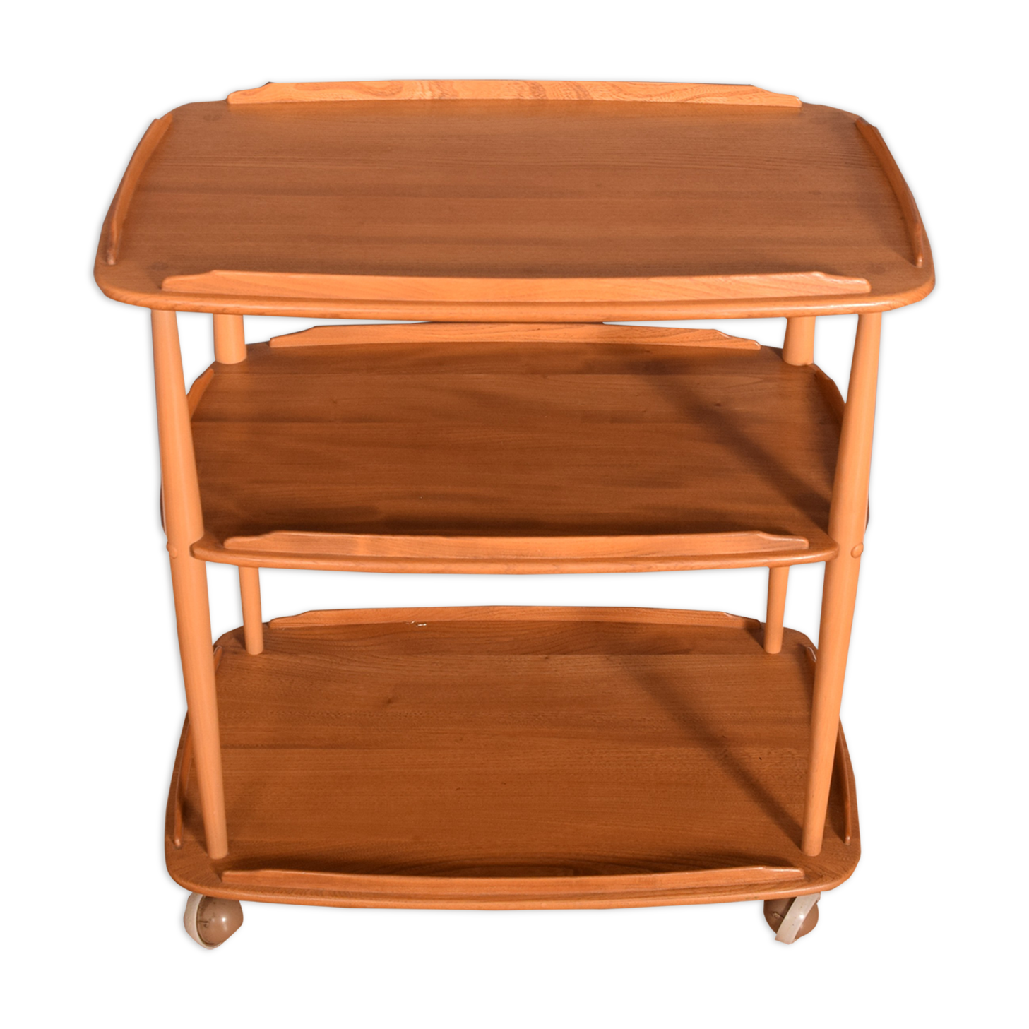 Ercol Elm Model 458 Drinks Trolley