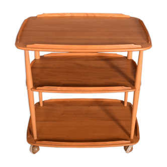 Ercol Elm Model 458 Drinks Trolley