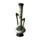 Vase à motifs violettes vintage