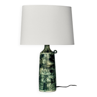 Jacques Blin ceramic lamp, circa 1960