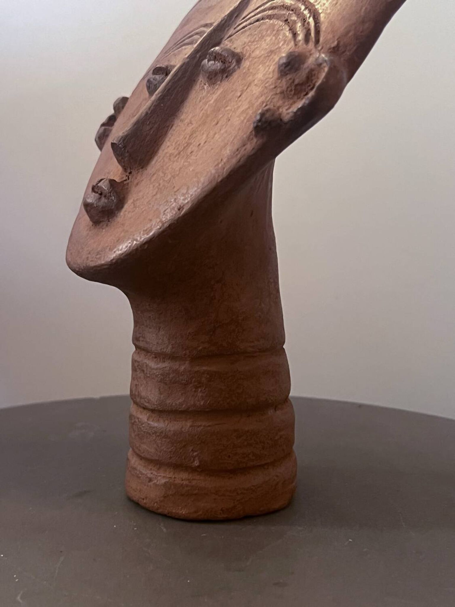Ashanti terracotta head (Ghana)