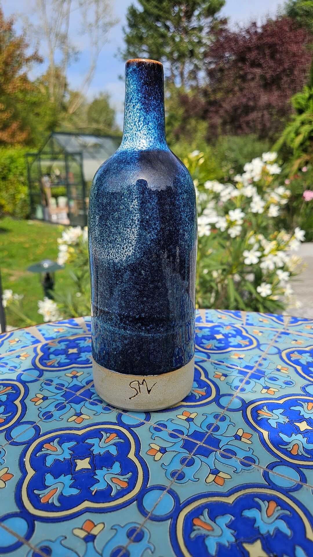Stoneware vase
