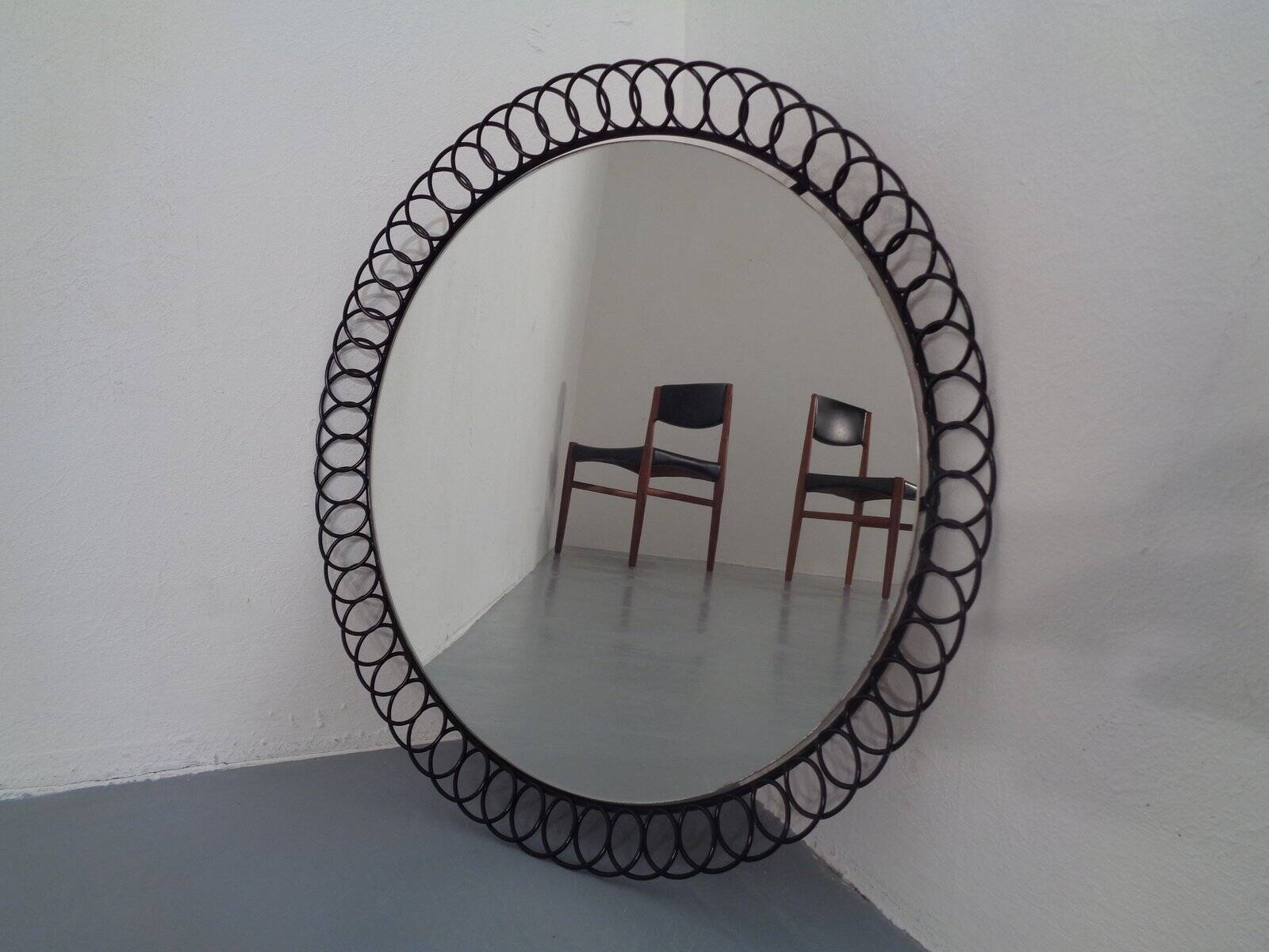 String Metal Mirror, 1960s