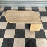 Vintage travertine coffee table