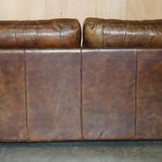 Halo Soho Heritage Leather Biker Sofa by Timothy Oulton