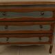 Stylish 3-drawer solid wood chest of drawers, completely revamped