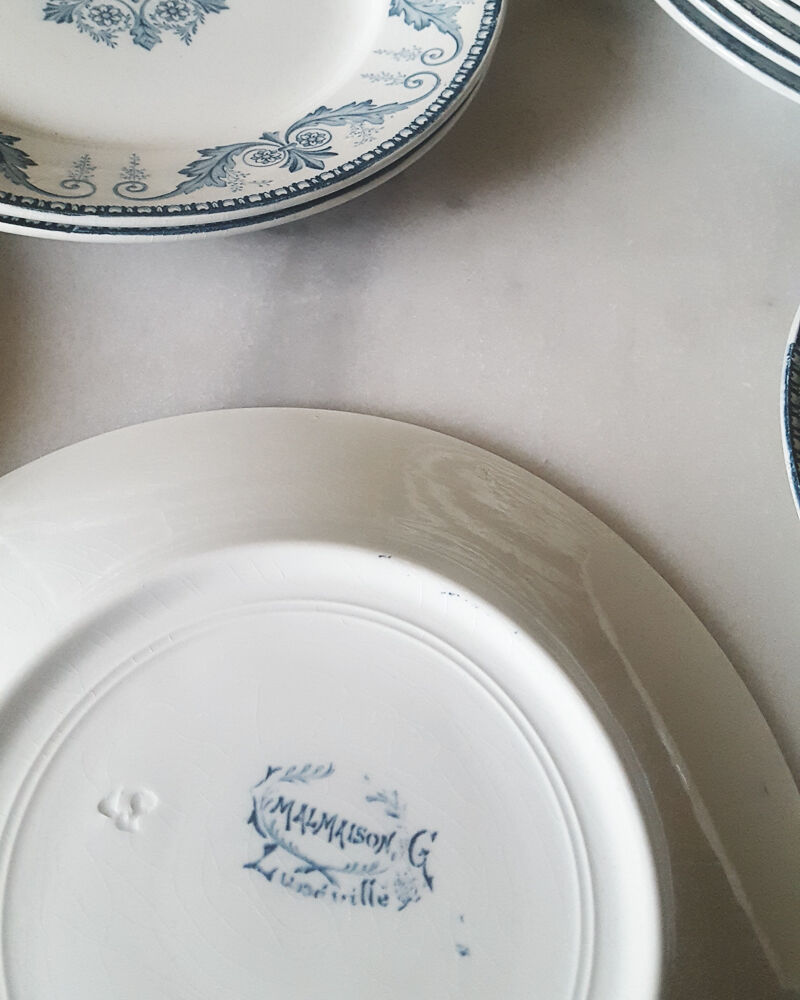 Dinner plates Lunéville