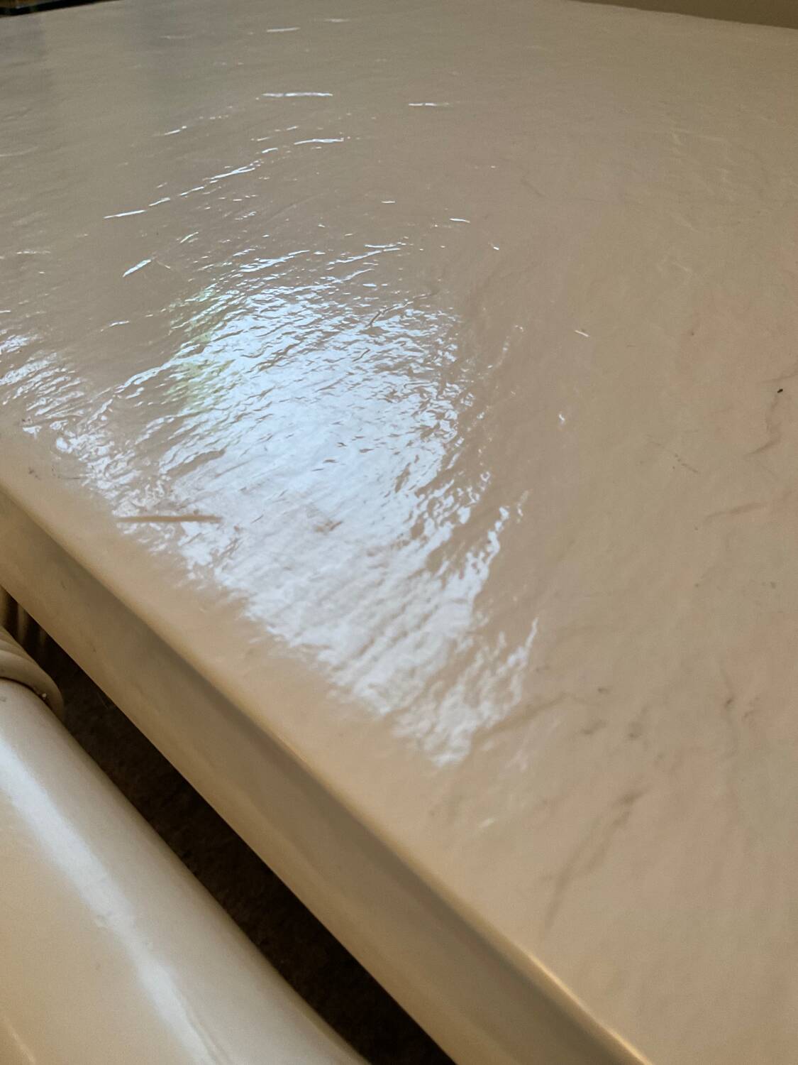 1970s "Kettal" Bamboo Coffee Table in Fiberglass