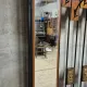 Vintage mid-century modern hallway coat rack with mirror by Alfred Hendrickx for Belform, Belgium, 190 × 80 × 30 cm