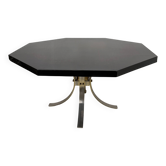 Table à manger octogonale en résine, Italie 1970s