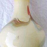 Multicolored glass vase