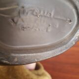 Ceramic lamp by Louis Giraud Vallauris