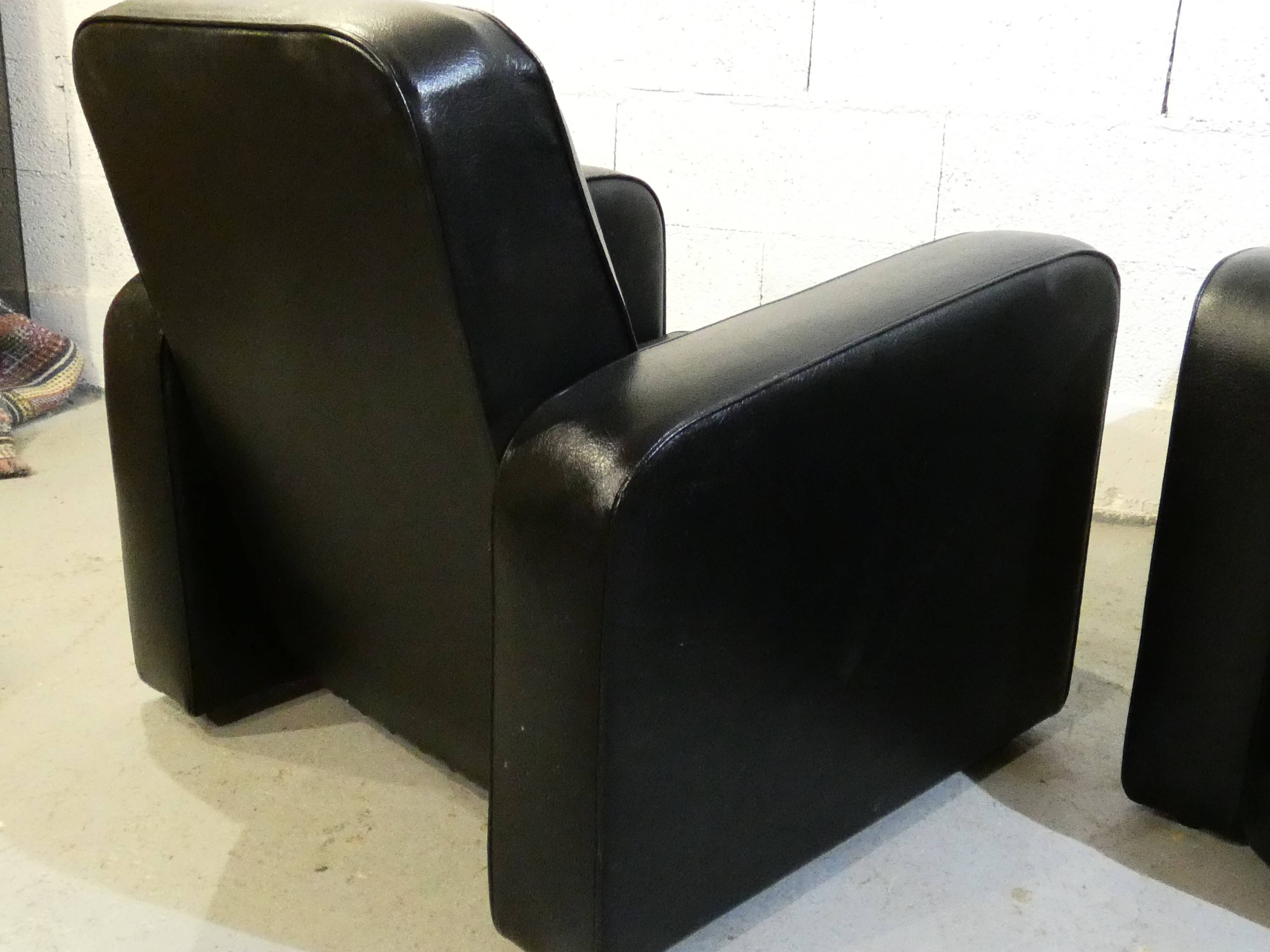 Pair of club chairs, published by Airborne 1950